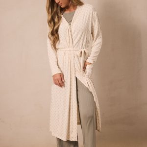 Blush Floret Robe