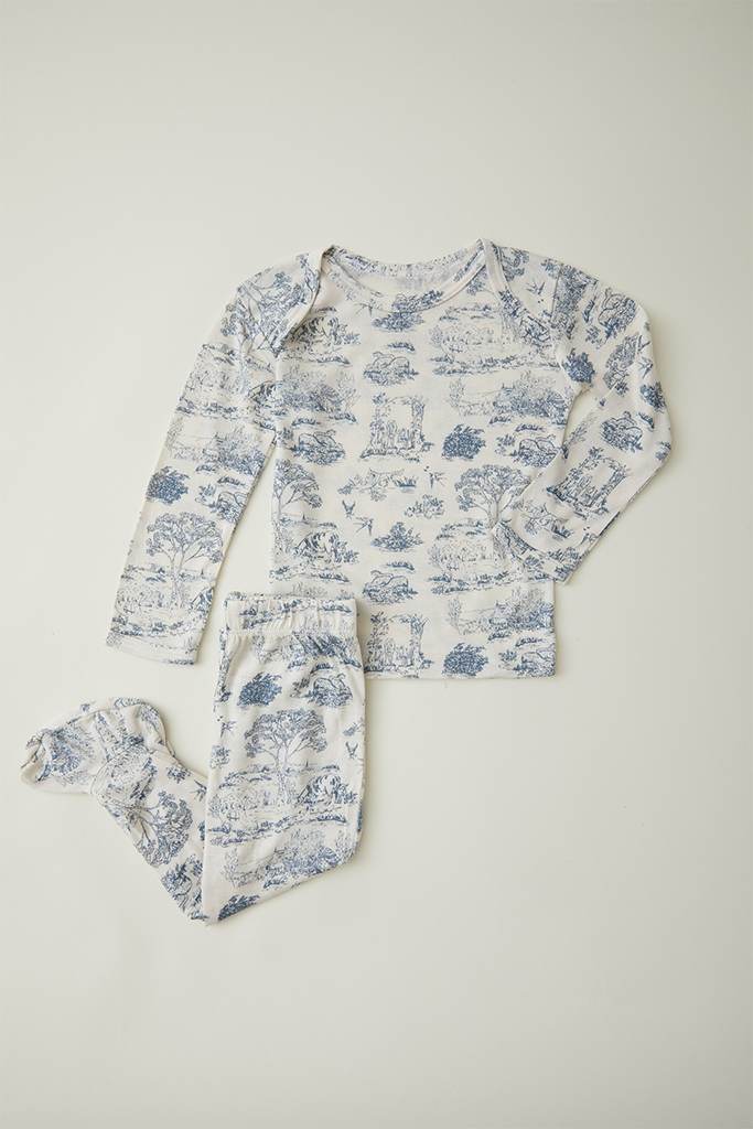 Bleu Toile Baby Sleep Set - Image 4