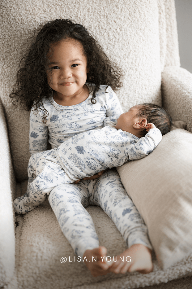 Bleu Toile Baby Sleep Set - Image 7