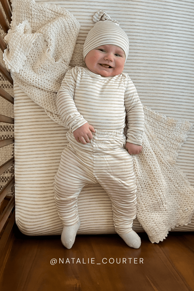 Driftwood Stripe Baby Sleep Set - Image 5