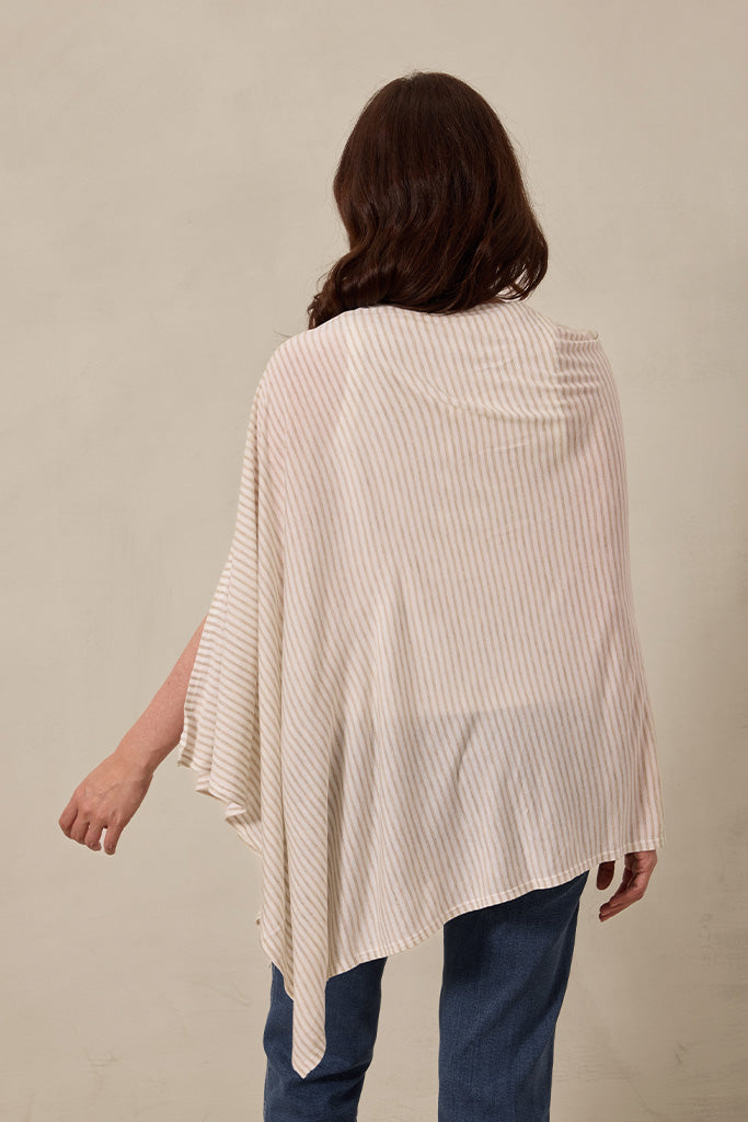 Driftwood Stripe Nursing Cover - Image 5