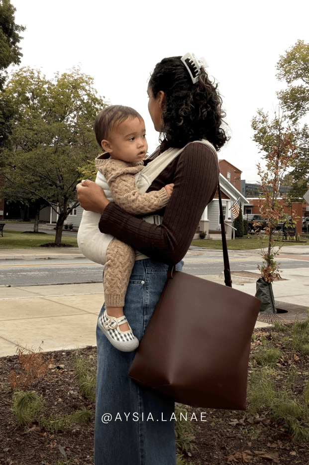 Oat Heritage Dot Soft Buckle Carrier - Image 7