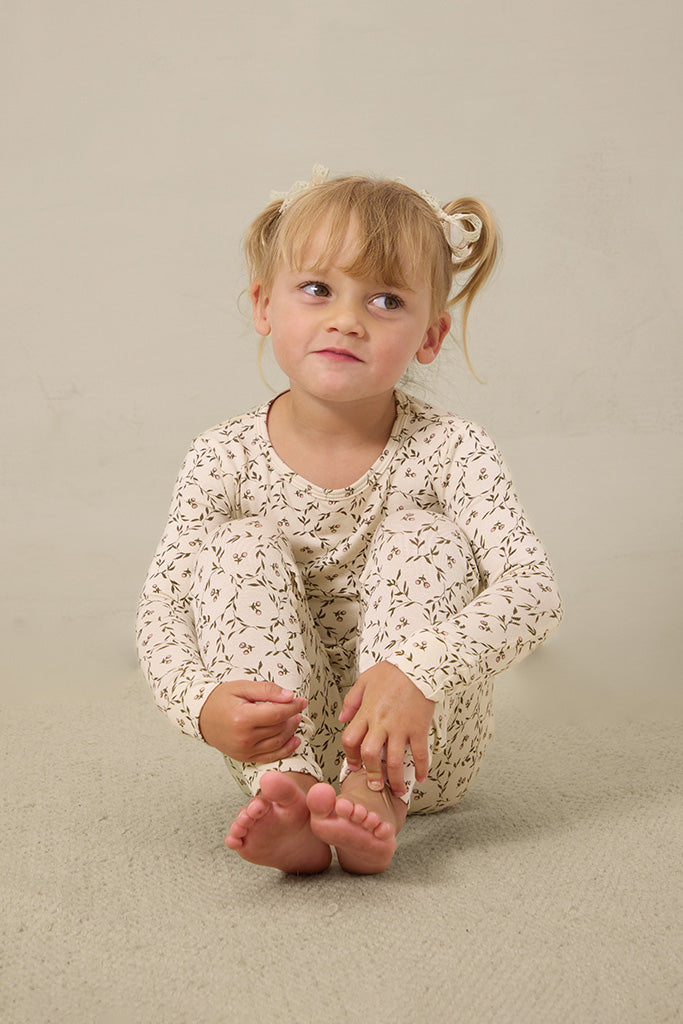 Petite Fleurs Toddler Sleep Set - Image 4