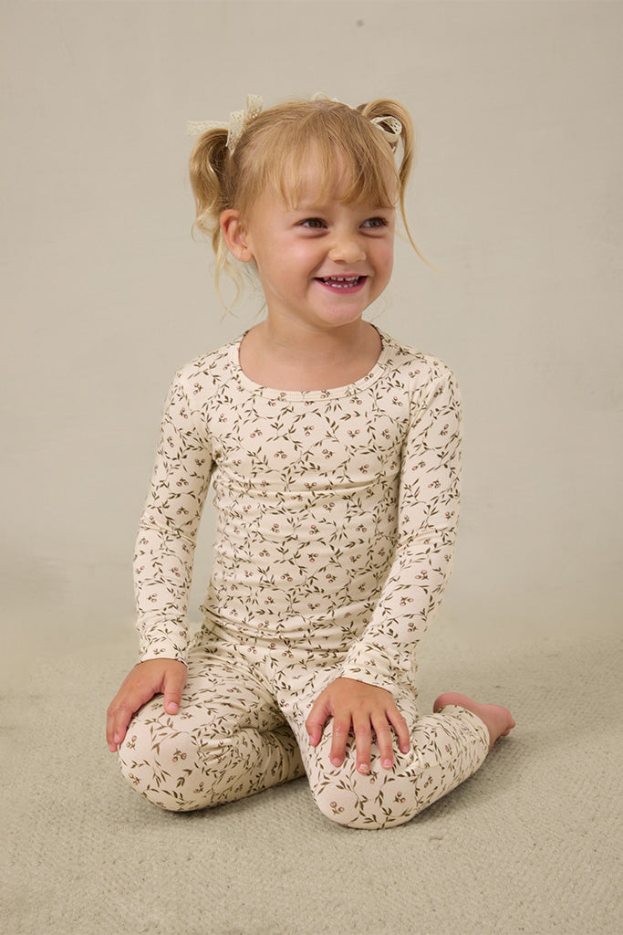 Petite Fleurs Toddler Sleep Set - Image 2