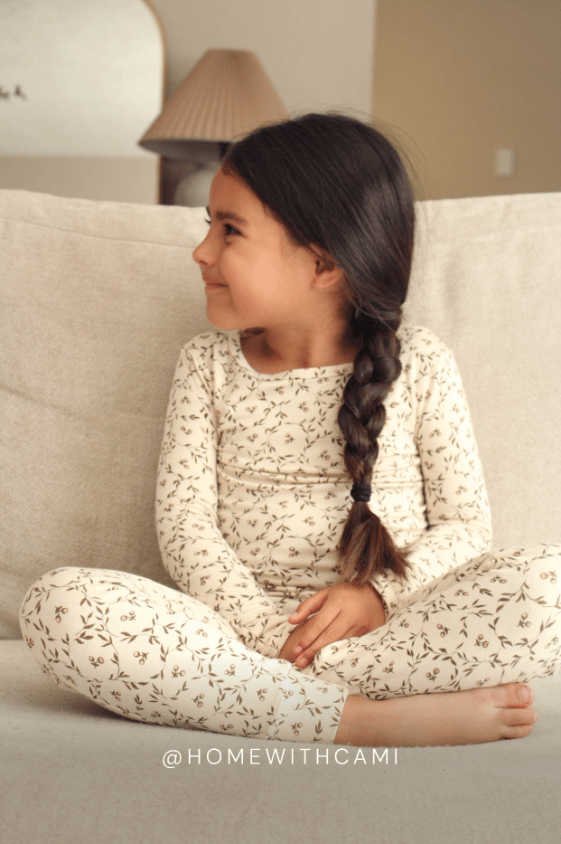 Petite Fleurs Toddler Sleep Set - Image 7