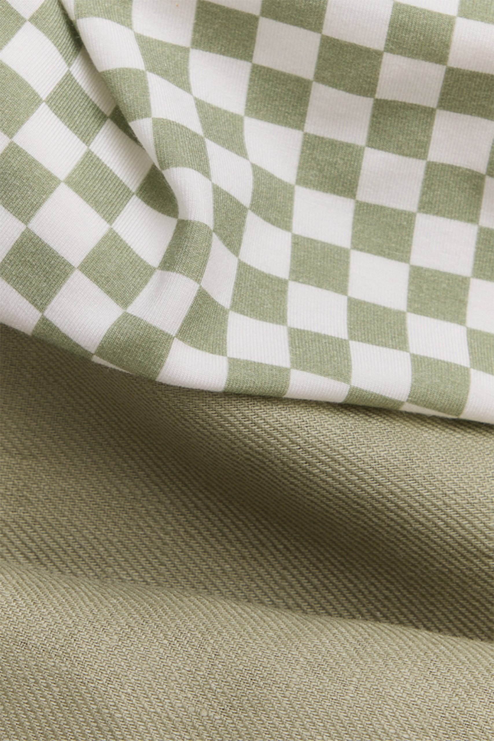 Sage Chequer Soft Buckle Carrier - Image 5