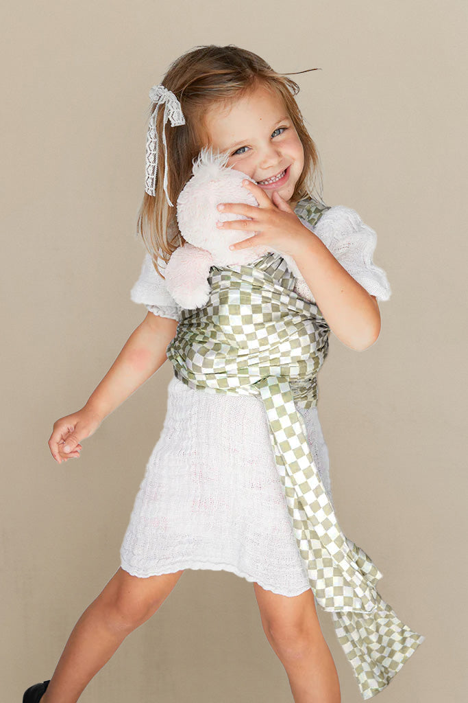 Sage Chequer Solly Dolly - Image 2