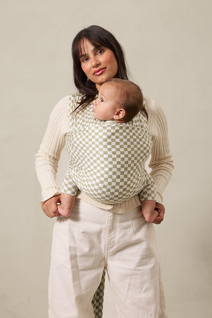 Sage Chequer Wrap - Image 2