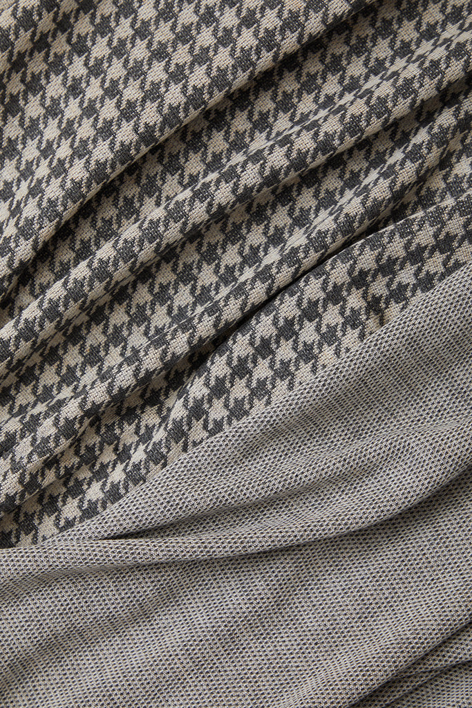 Stormy Houndstooth Nursing Cover - Image 8